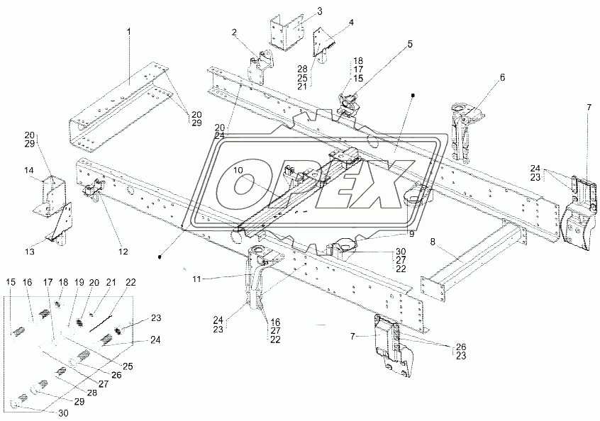 Надрамник 79092-2800020