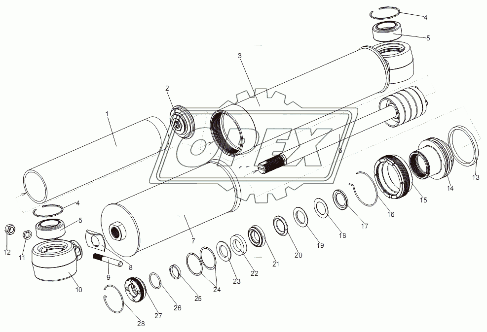 Амортизатор 543-2905306-21