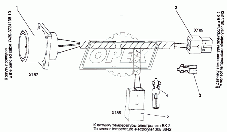 Жгут проводов 74131-3724291-10