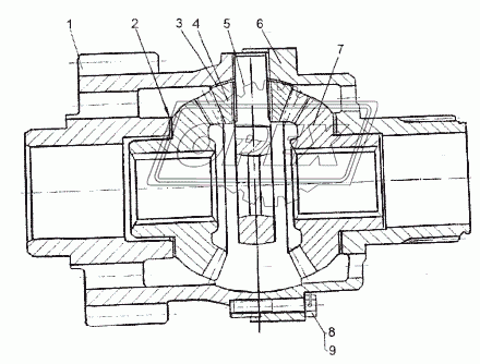 Дифференциал межосевой 7919-2326010-01