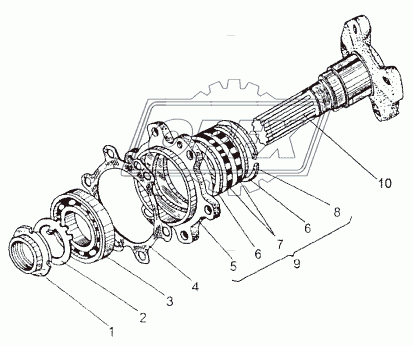 Полуось 547A-2403069