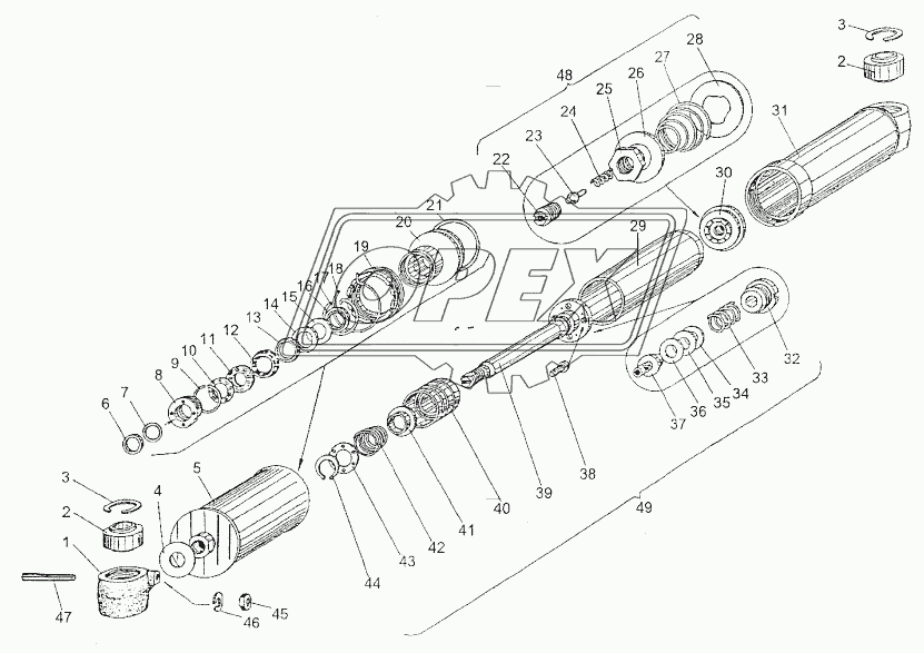 Амортизатор 543-2905306-21