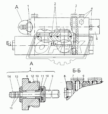 Блок клапанов 79092-3420010