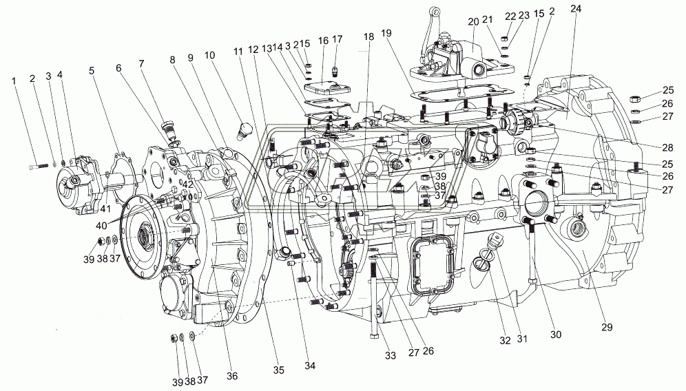 Коробка передач 202-1700050-04