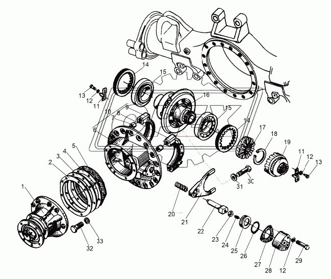 Редуктор 6923-2402010