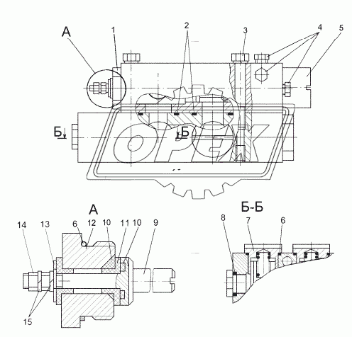 Блок клапанов 6923-3420010-10