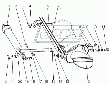 Заслонка 69237-3570010