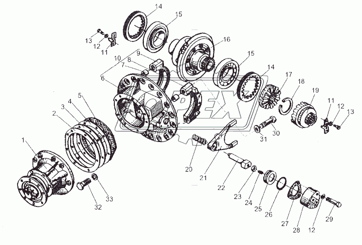 Редуктор 8007-2302010