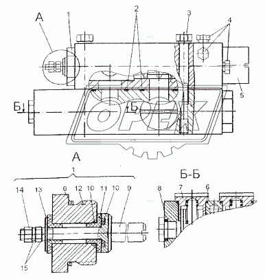 Блок клапанов 8021-3420010