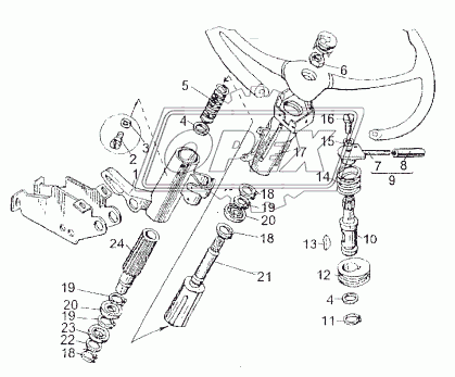 Колонка рулевая 64221-3444010