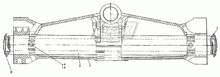 Балансир подвески 9101-2918010