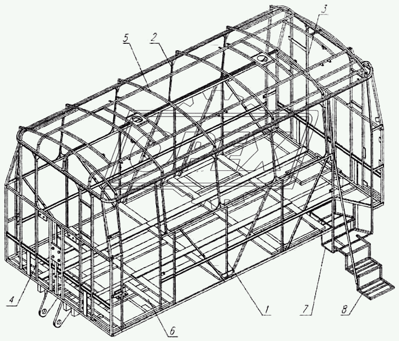 Каркас кузова 1