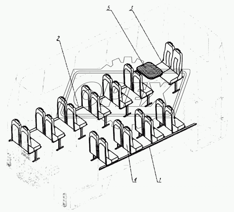 Расположение сидений 2