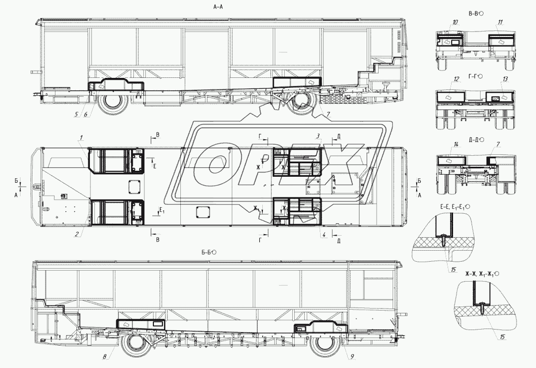 5299-5102040 – Установка каркасов арок