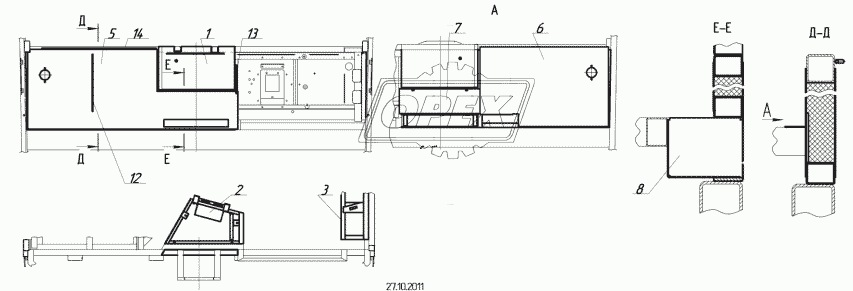 5299-5300610 – Облицовка каркаса рабочего места водителя