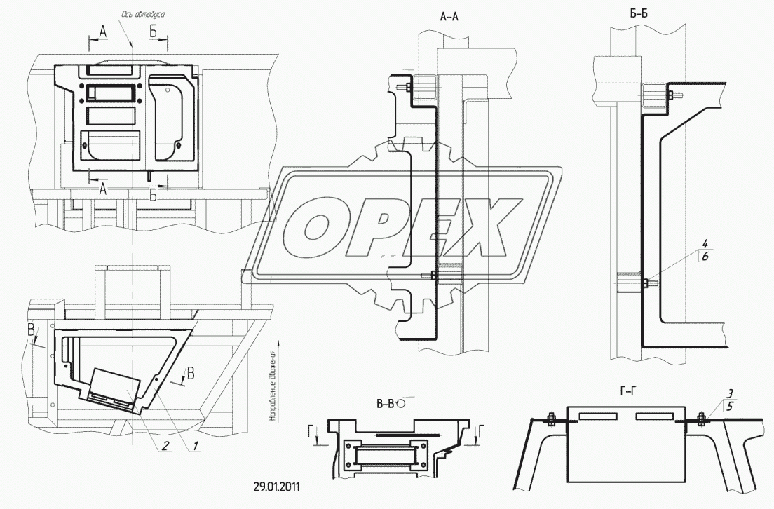 5299-23-5301618-03 – Установка каркаса консоли