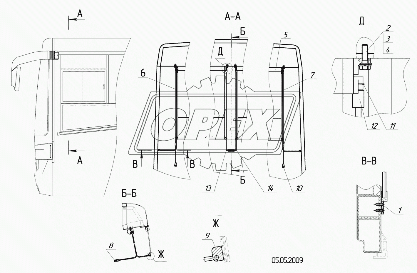 5299-17-8200810 – Установка шторы инерционной