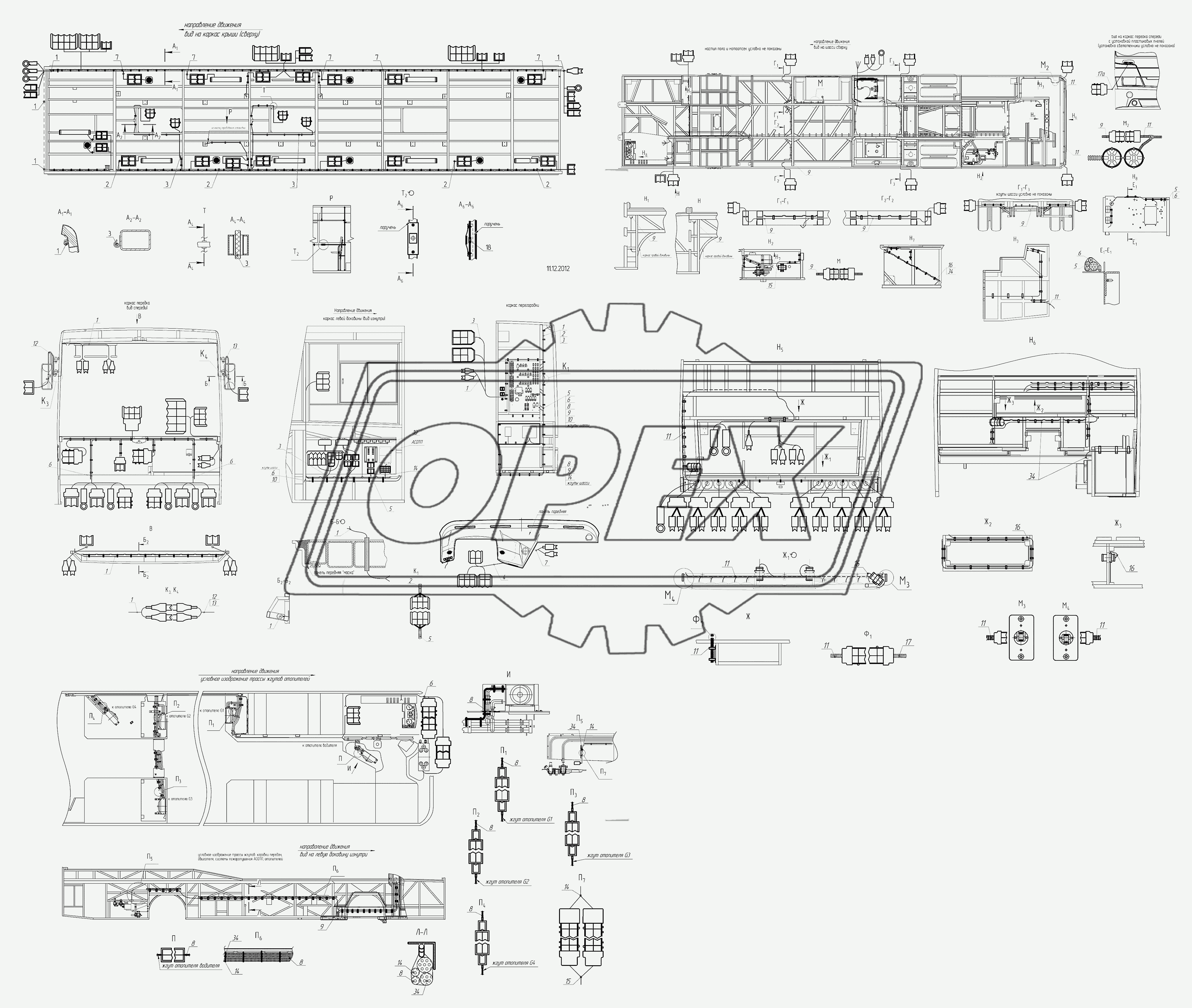 5299-30-32-3700000 – Электромонтажный чертеж