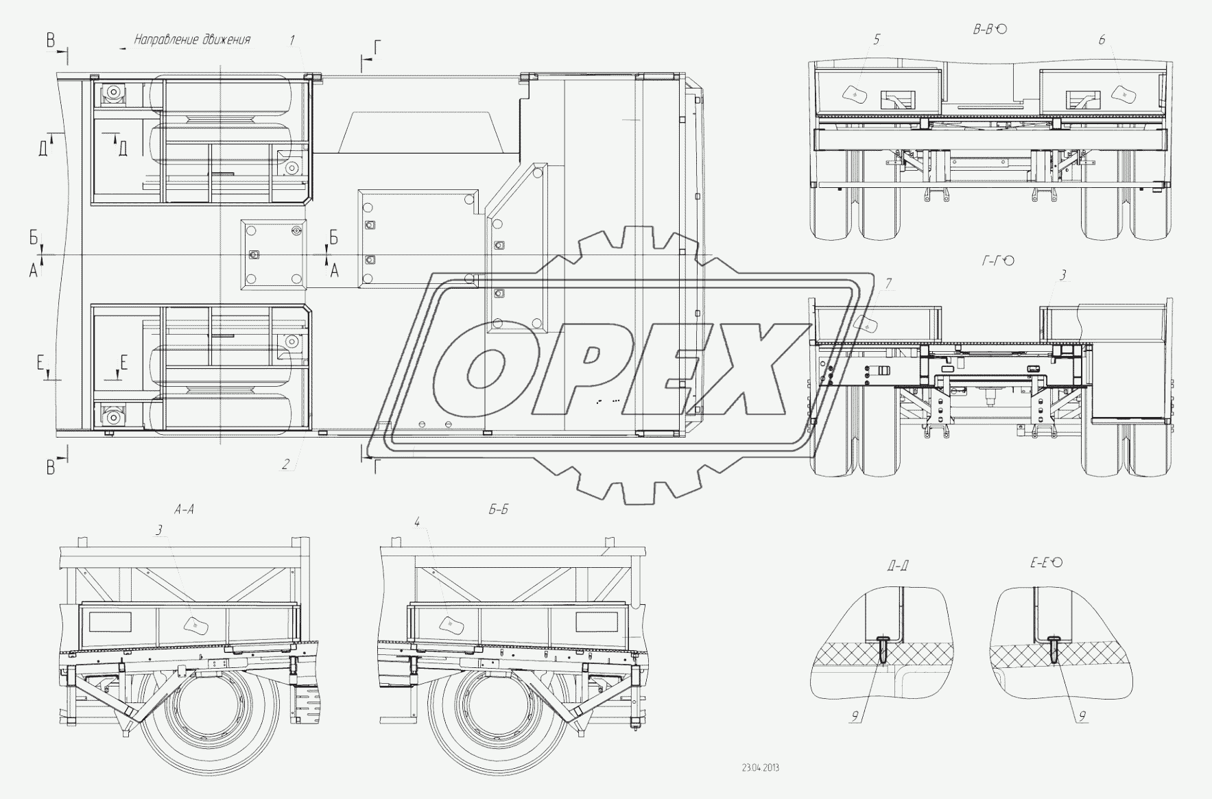 5299-23-5102150 - Установка каркасов арок