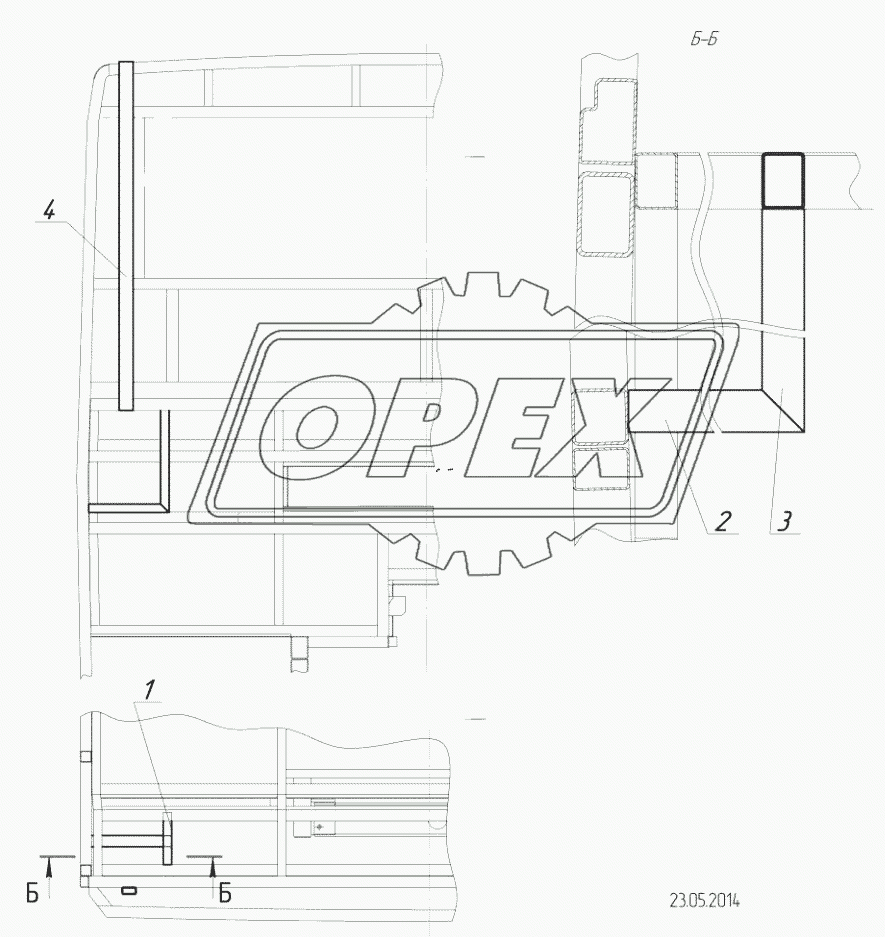 5299-312-5601510 - Доработка каркаса мотоотсека