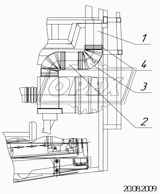 5299-1109750-01 – Система питания воздухом