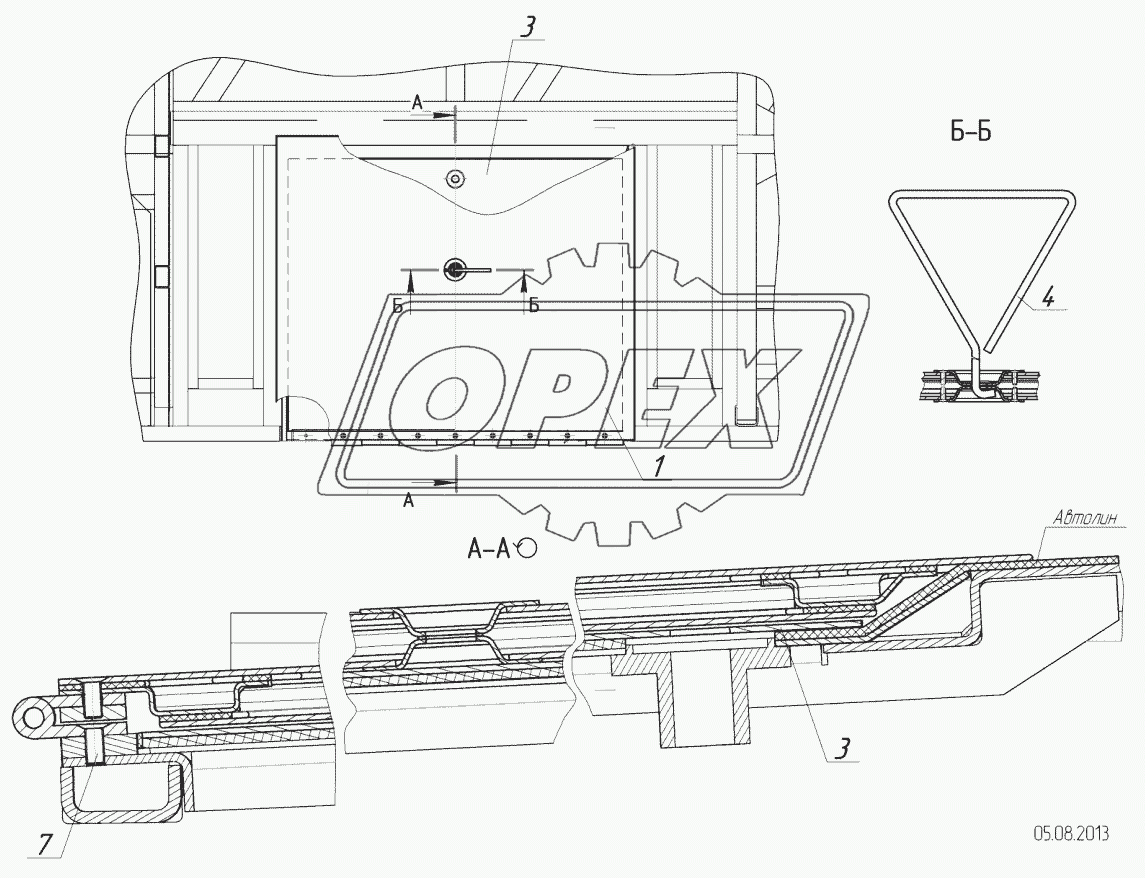 5299-30-6851230 – Установка откидной рампы