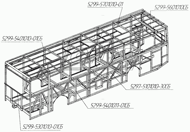 Каркас кузова