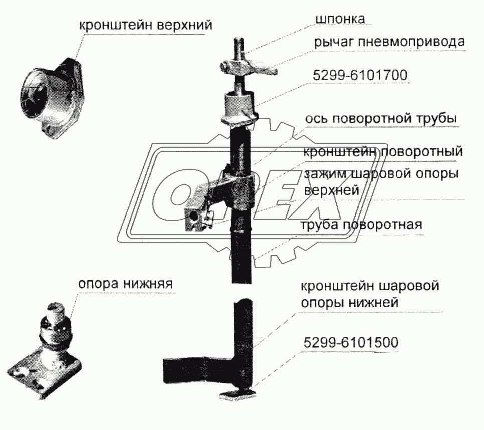 Труба поворотная