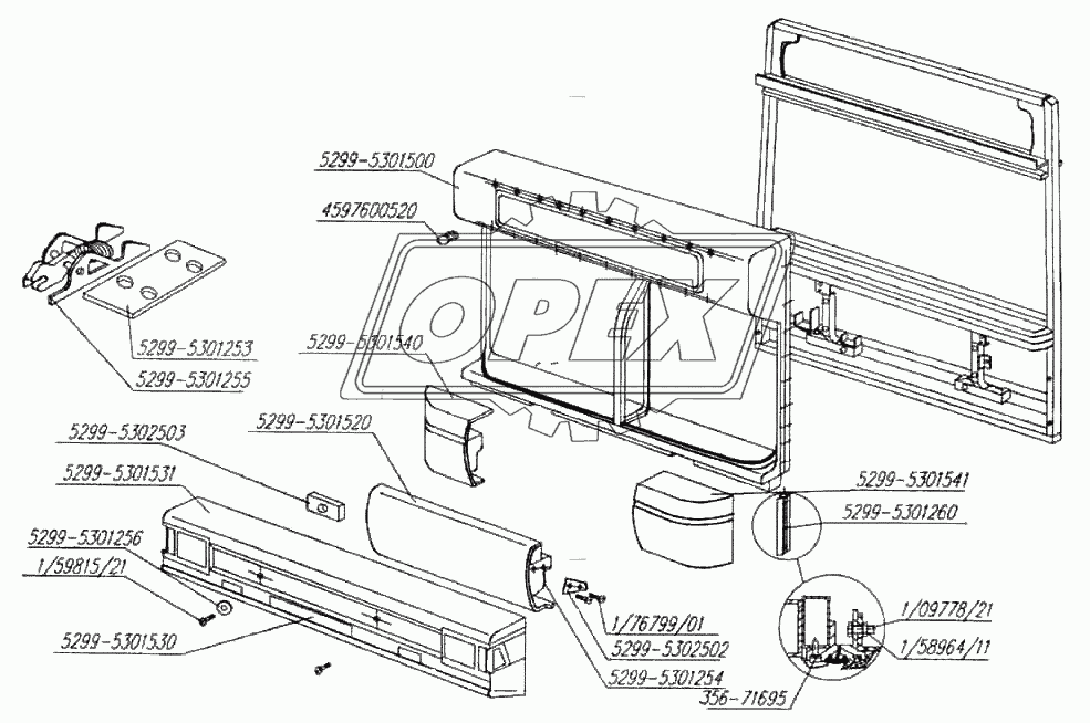 Установка пластиковых панелей передка