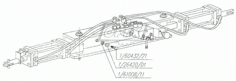 Привод управления дверьми