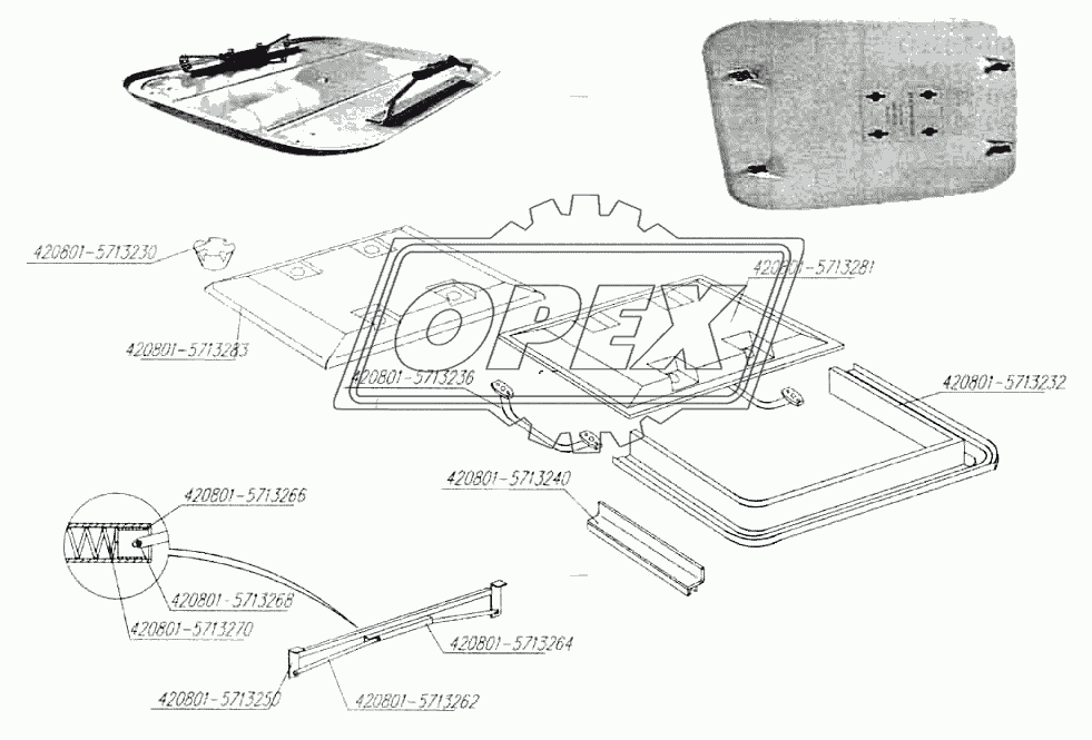 Аварийно-вентиляционный люк