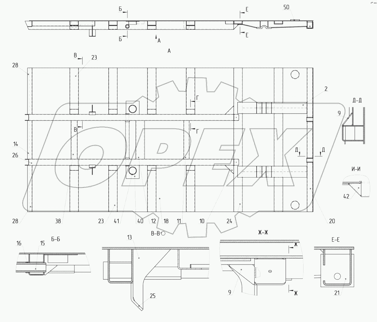 6520-8501710-09 Основание