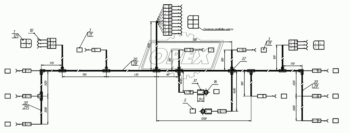 66052-3724030 Доработка жгута задних фонарей