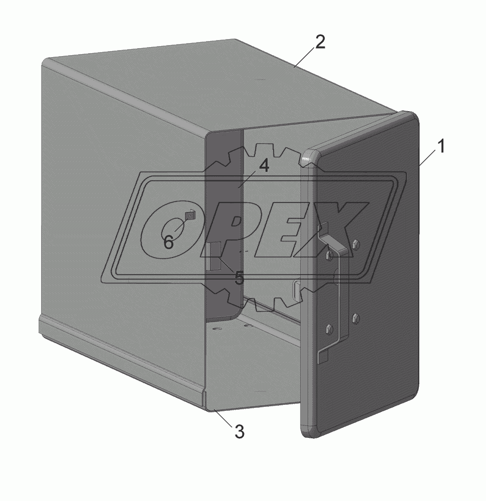 56071-3919010 Ящик для ЗИП