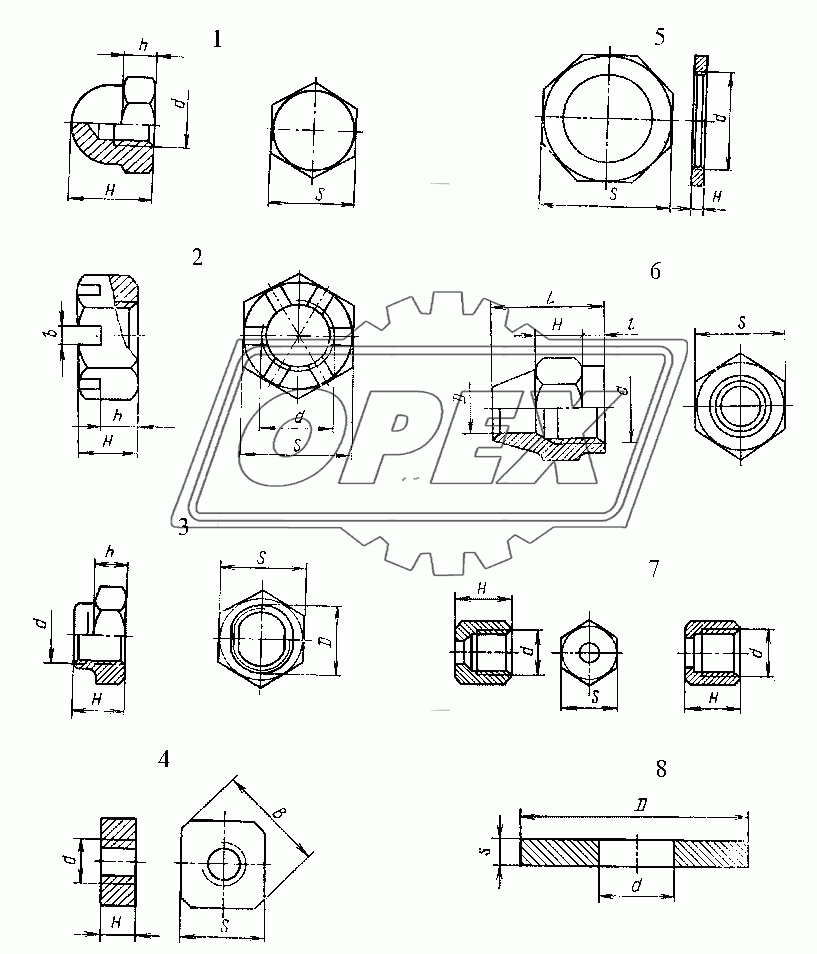 Стандартные детали 2