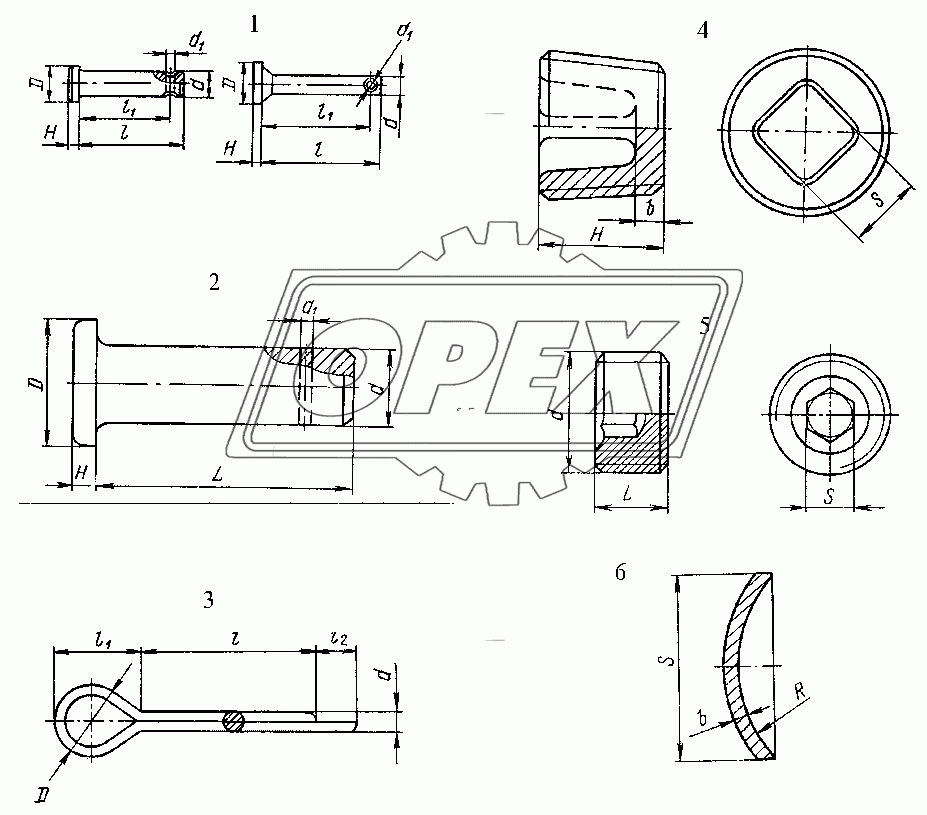 Стандартные детали 5