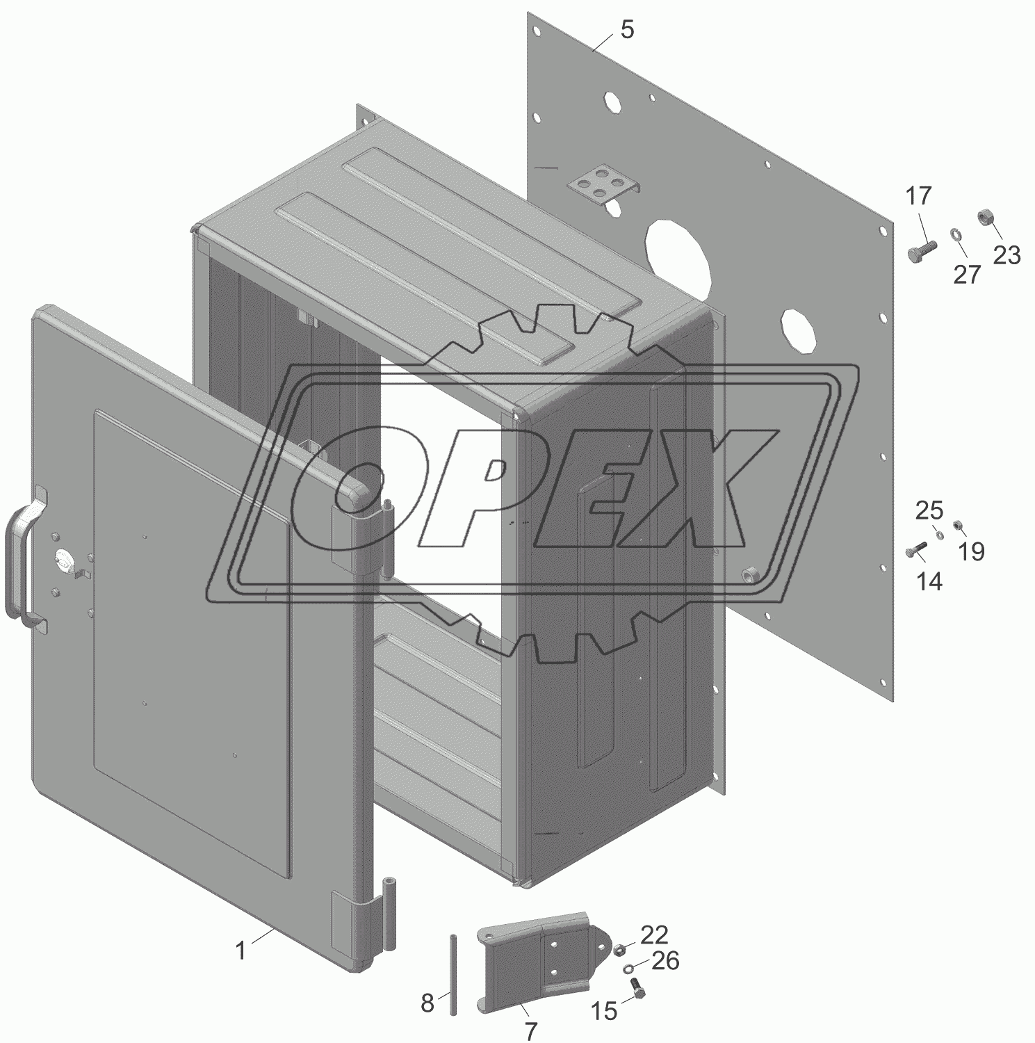 8602-8027010-03 Установка шкафа арматурного