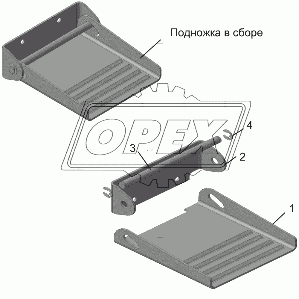 6530-8503040-70 Подножка