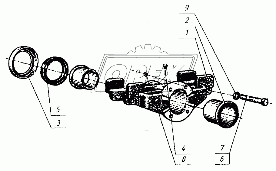 Башмак рессоры 5320-2918068-10