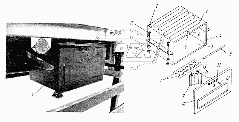 Ящик ЗИП 6606-3919010