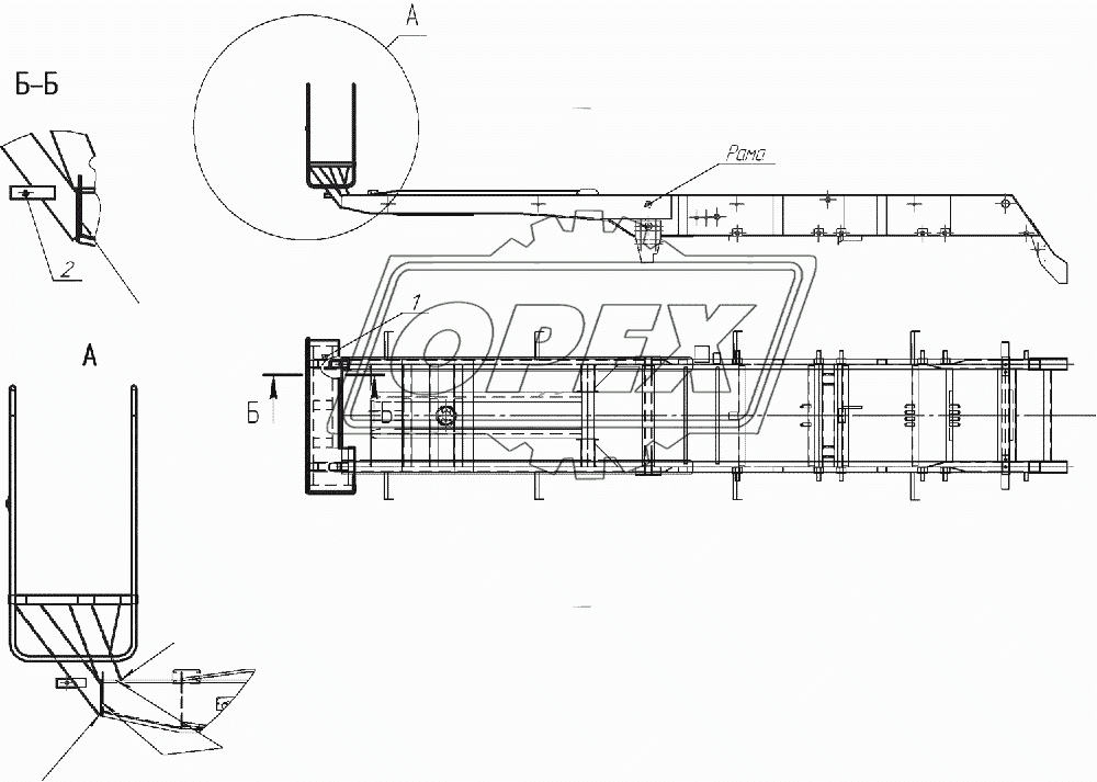 9509-2805101-30 Установка площадки