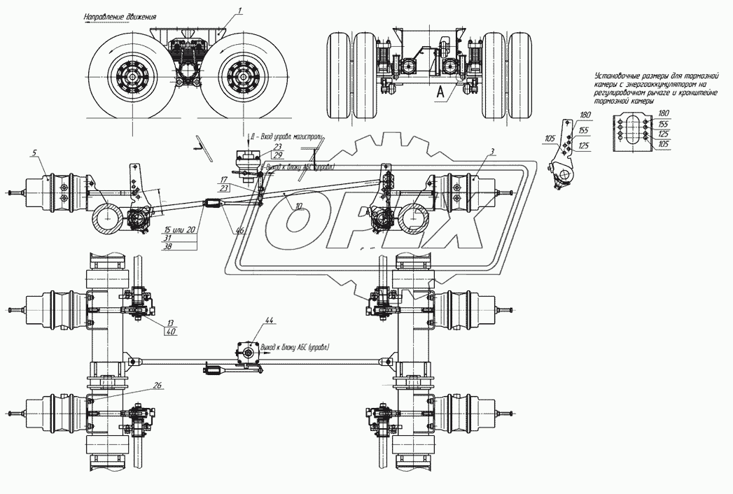 96742-0001110-15 Тележка подкатная