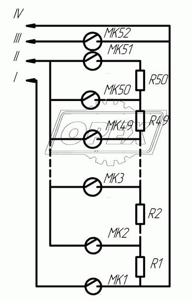 96742-3827010ЭЗ Датчик уровня жидкости. Схема электрическая принципиальная