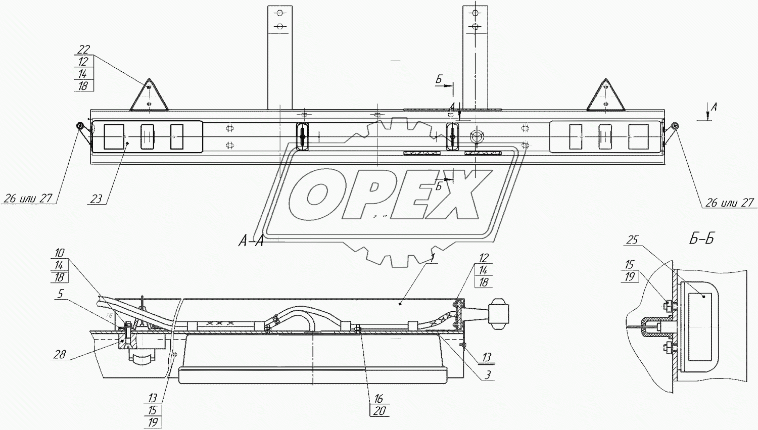 96894-3716010 Установка задних фонарей