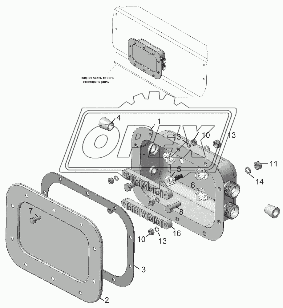 96741-3719010 Установка коробки соединительной