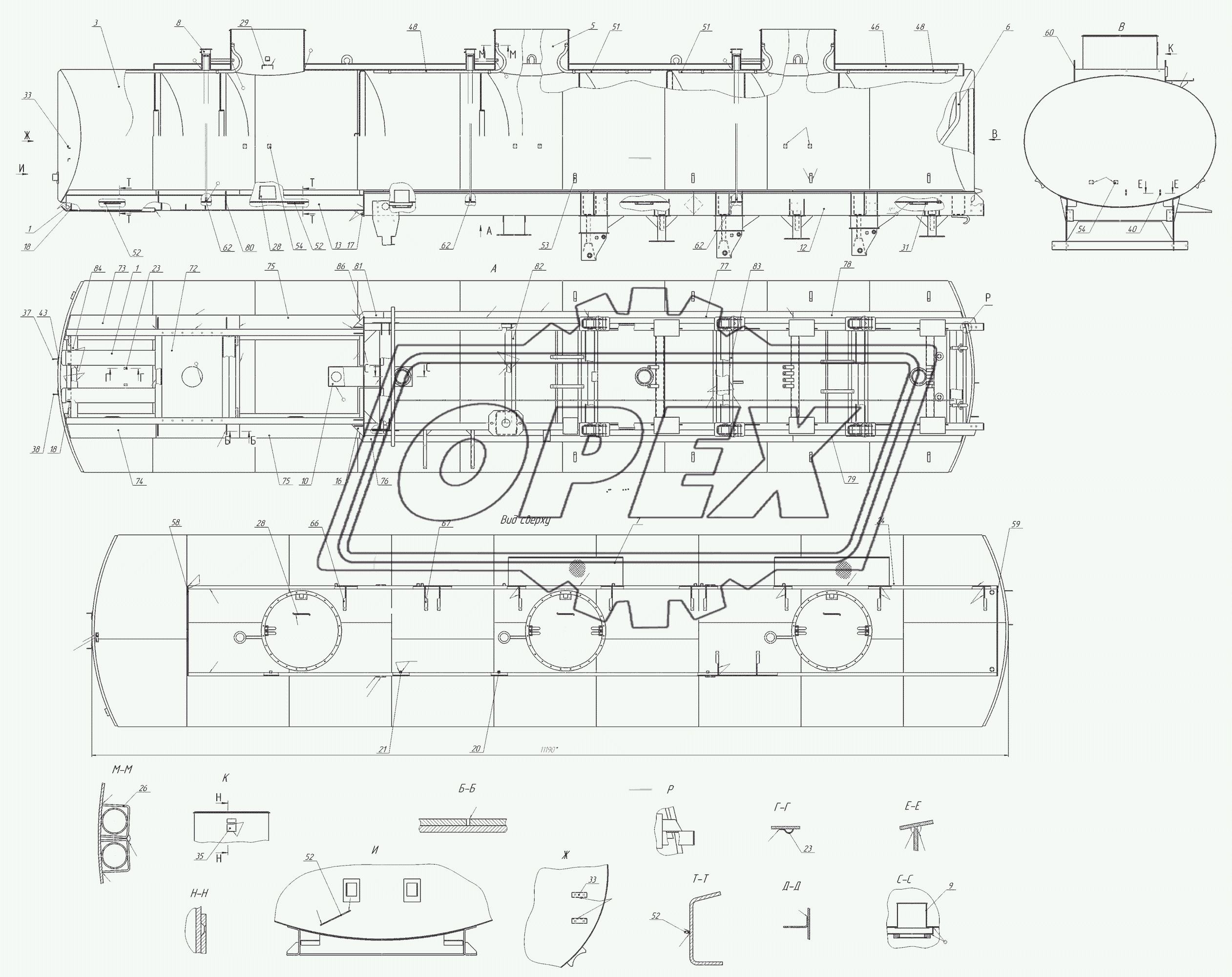 96894-8513020 Корпус цистерны (сварной)