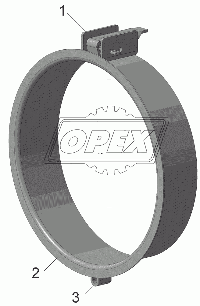 9674-8520030-01 Накладка в сборе