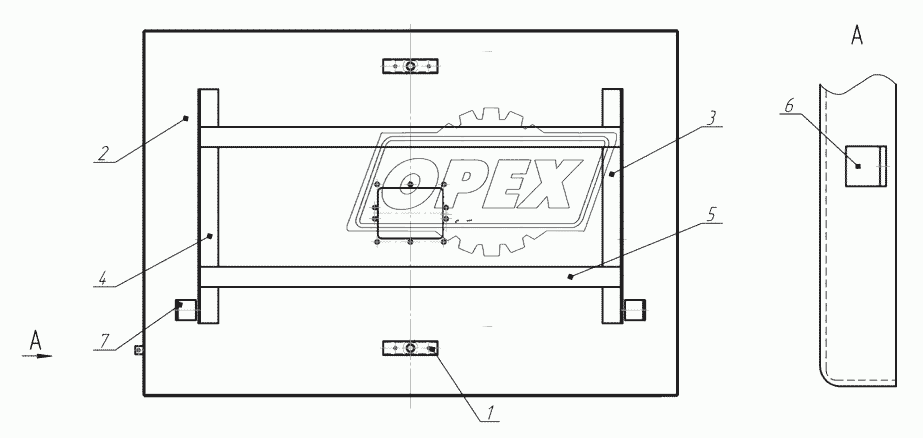 96896-05-8027040 Дверка (сварка)