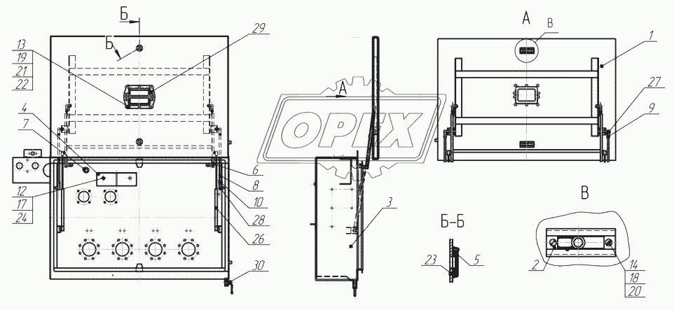 96896-05-8027050 Шкаф оборудования