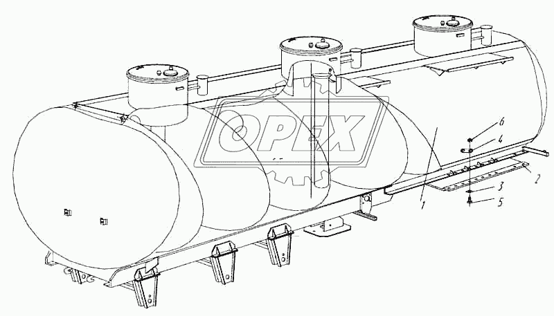 Корпус цистерны